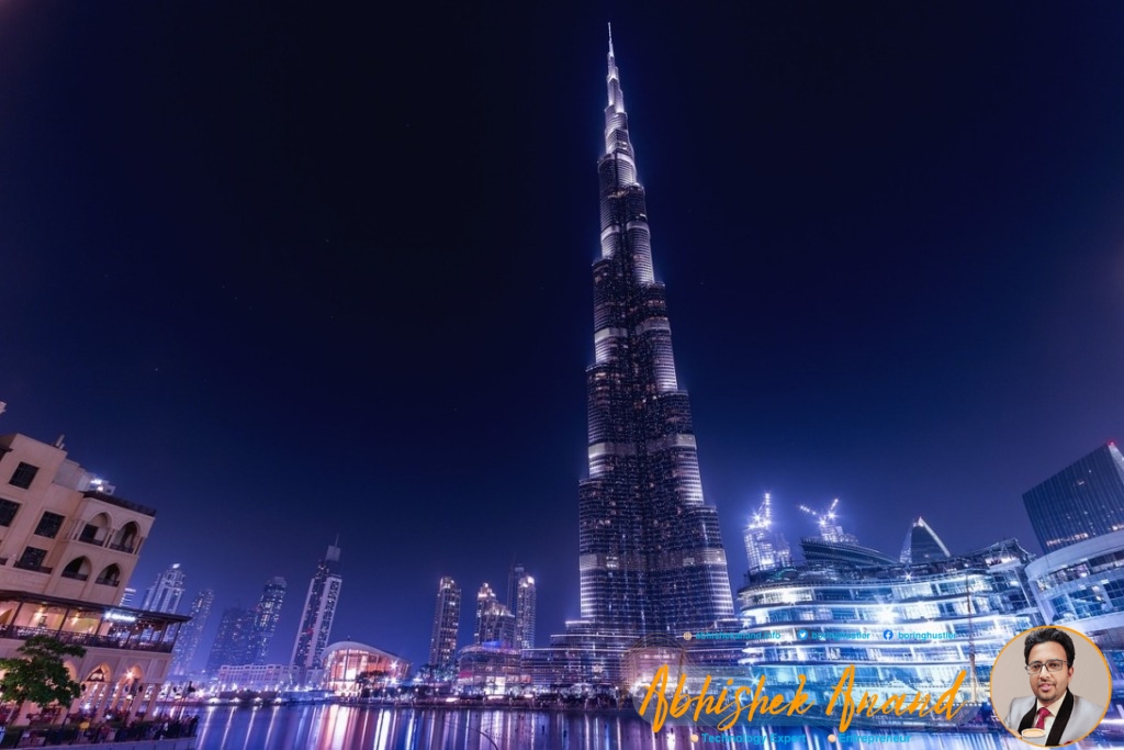 burj khalifa, emirates, dubai