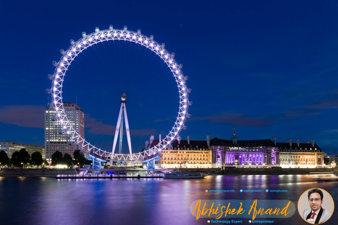 Photo of London Eye During Dawn